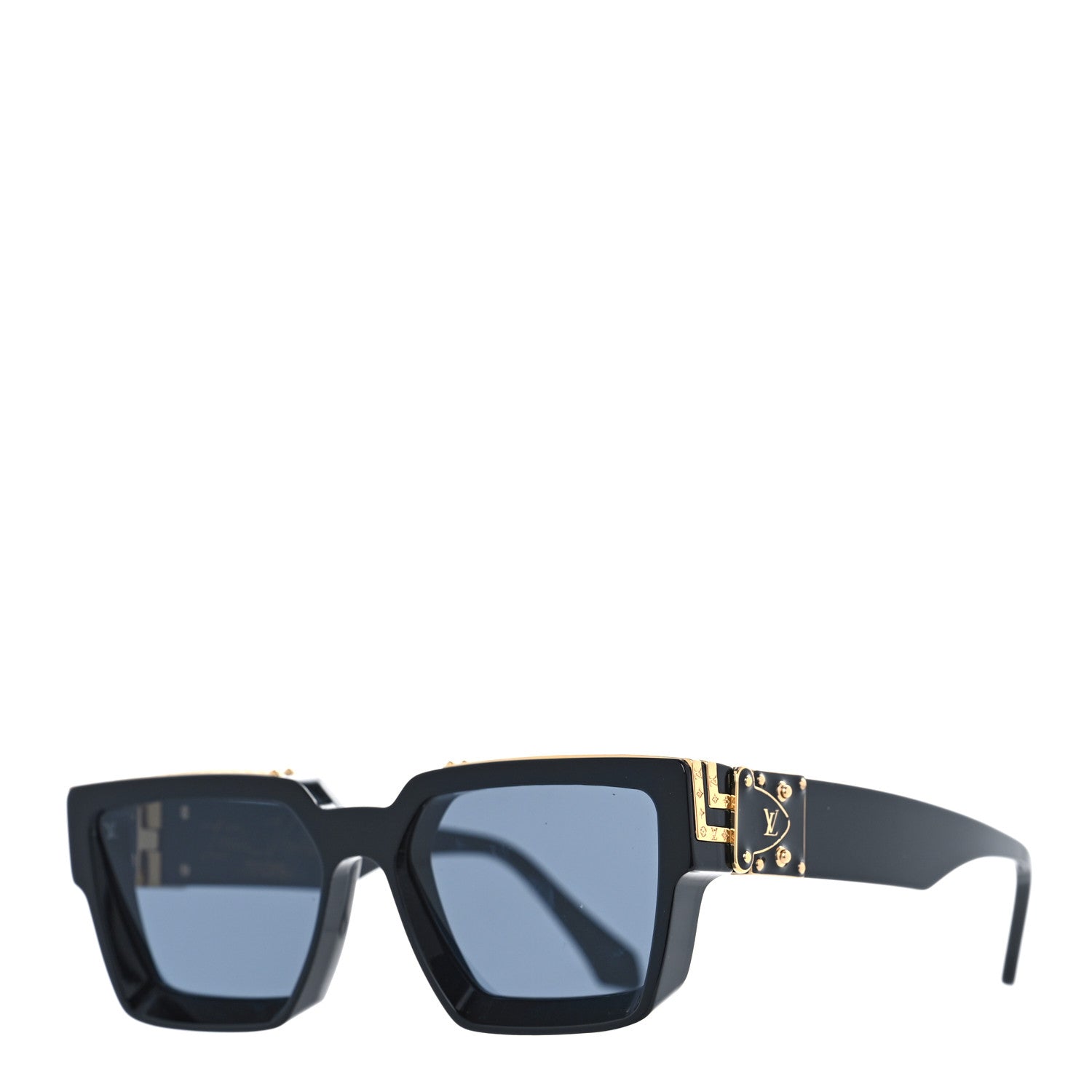 Louis Vuitton Acetate 1.1 Millionaires Sunglasses Z1165W Black 1 of 8