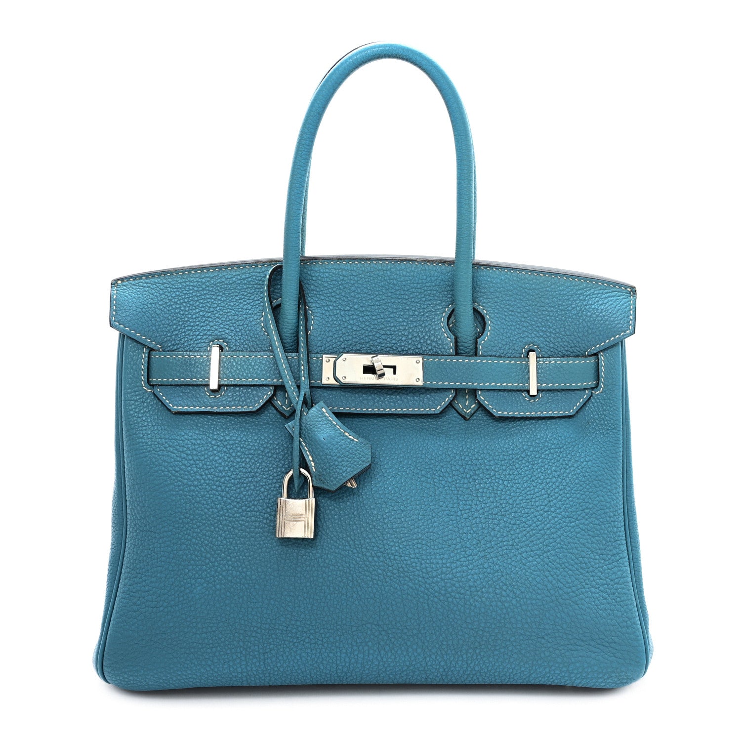 Hermes Togo Birkin 30 Blue Jean 1 of 10