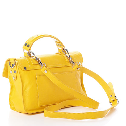 Proenza Schouler Lambskin Tiny PS1 Satchel Lemon 2 of 7