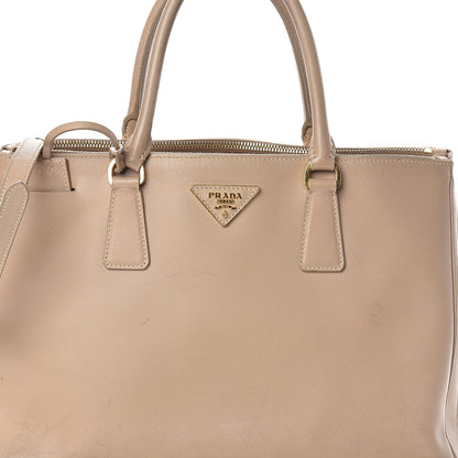 Prada Saffiano Medium Galleria Double Zip Tote Cammeo 6 of 9