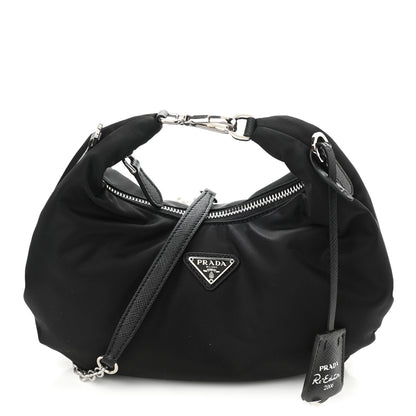 Prada Tessuto Nylon Saffiano Re-Edition 2006 Shoulder Bag Black 1 of 7
