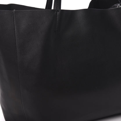 Celine Lambskin Horizontal Cabas Black 15 of 18