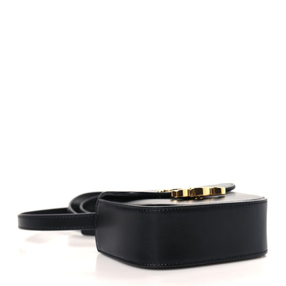 Celine Shiny Calfskin Mini Triomphe Black 3 of 9