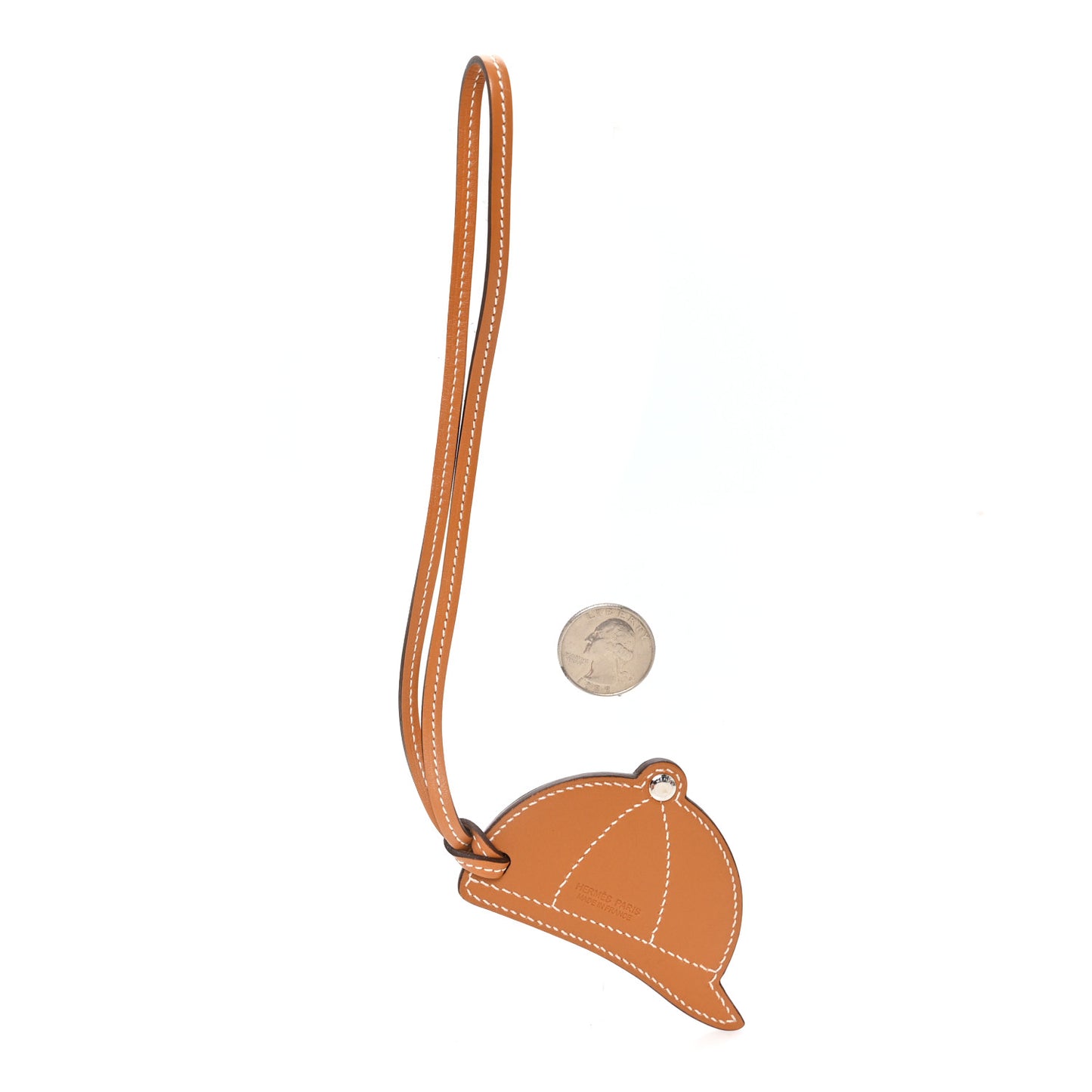Butler Swift Paddock Bombe Bag Charm Natural Sable Bleu Du Nord Rouge Piment