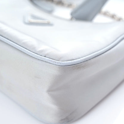 Prada Re-Nylon Saffiano Re-Edition 2005 Shoulder Bag Fiordaliso 6 of 19