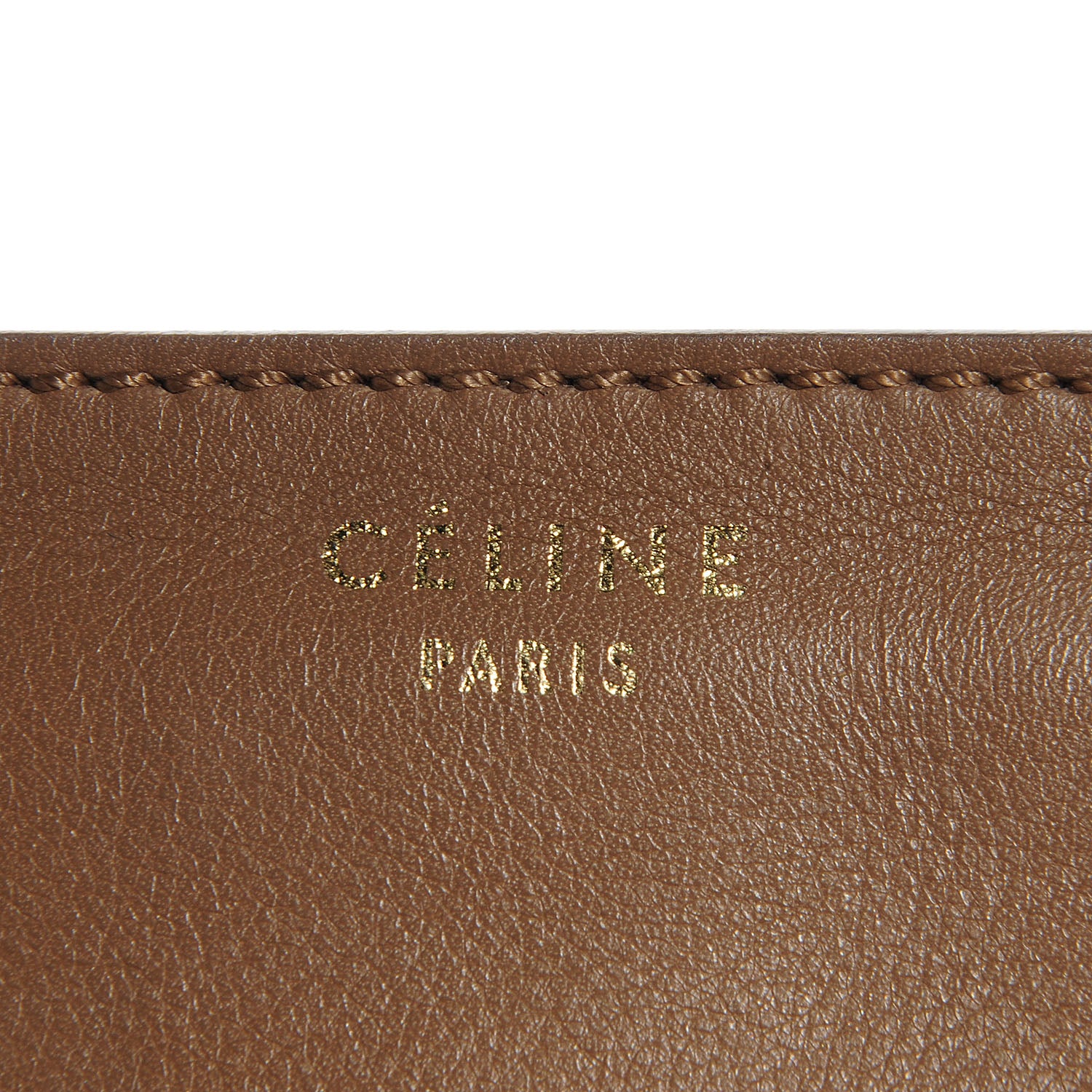 Celine Smooth Calfskin Mini Luggage Camel 9 of 14