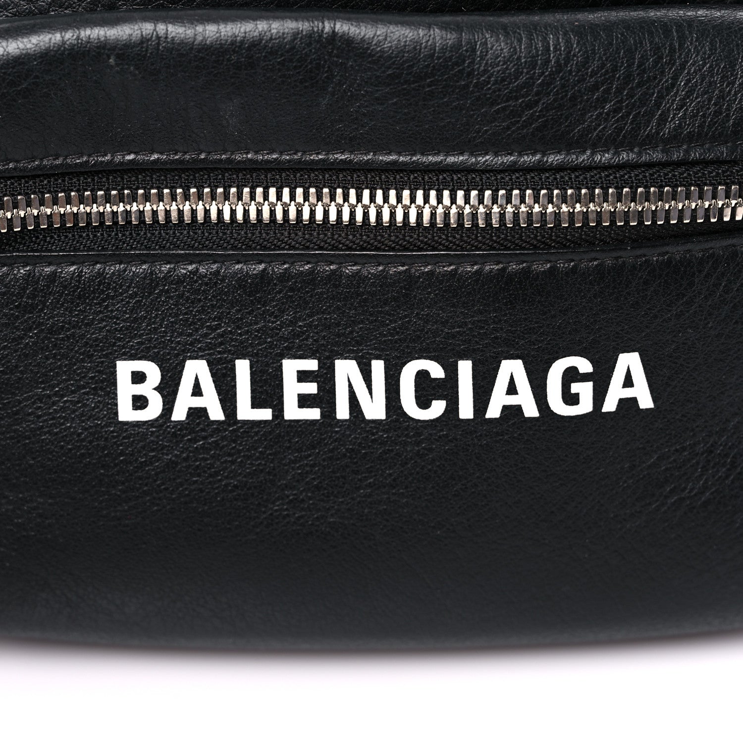 Balenciaga Calfskin Logo Everyday Beltpack Black 10 of 14