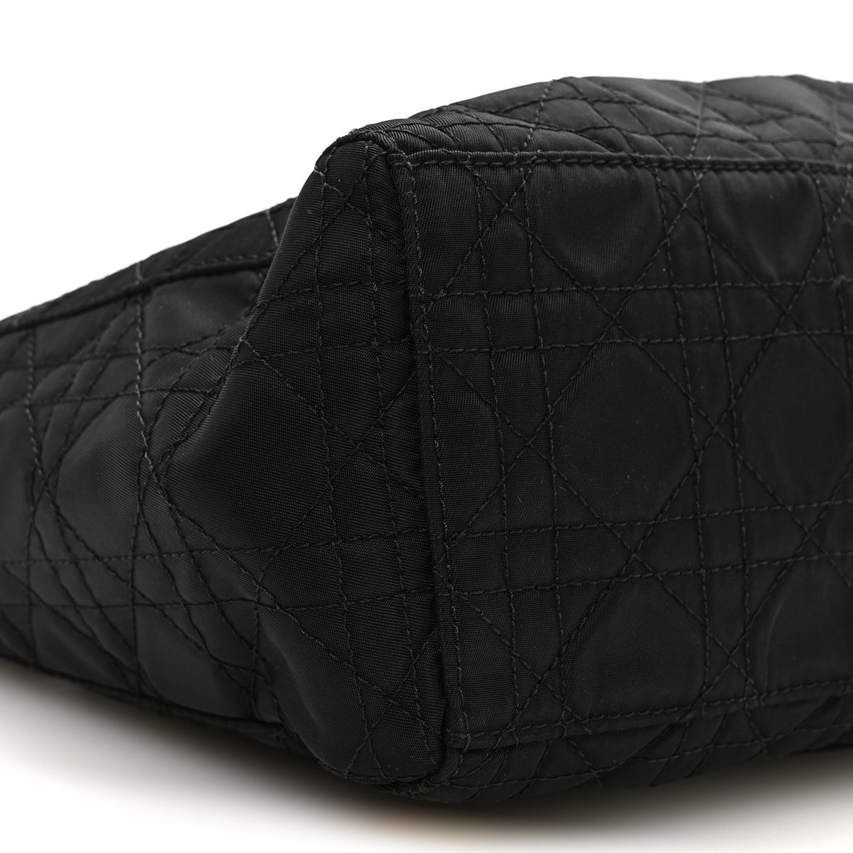 Christian Dior Nylon Cannage Medium Lady Dior Black 17 of 19