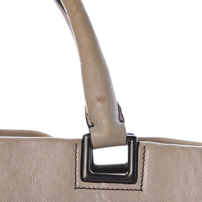 Prada Glace Calfskin Extra Wide Tote Ghiaccio Sfumato 16 of 19