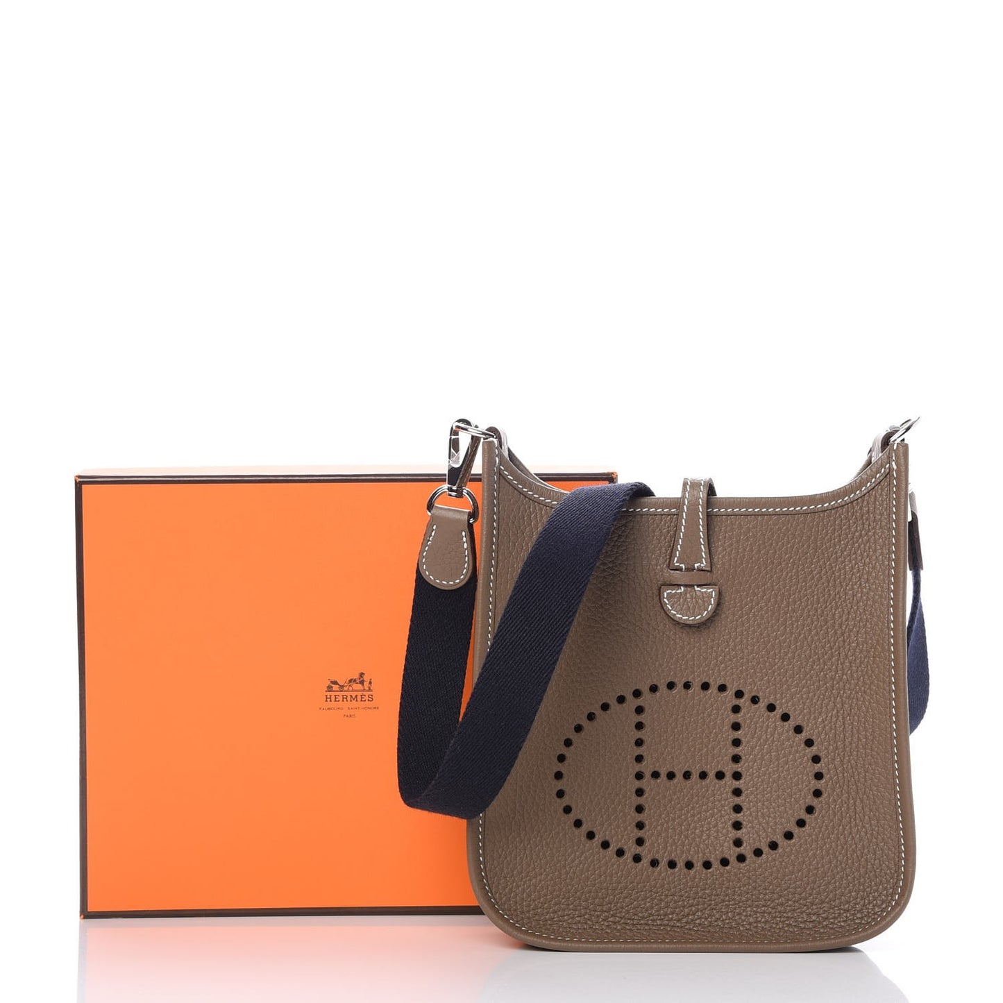 Taurillon Clemence Amazone Evelyne TPM Etoupe Bleu Indigo