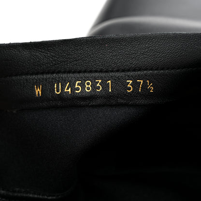 Chanel Lambskin Ankle Boots 37.5 Black 9 of 9