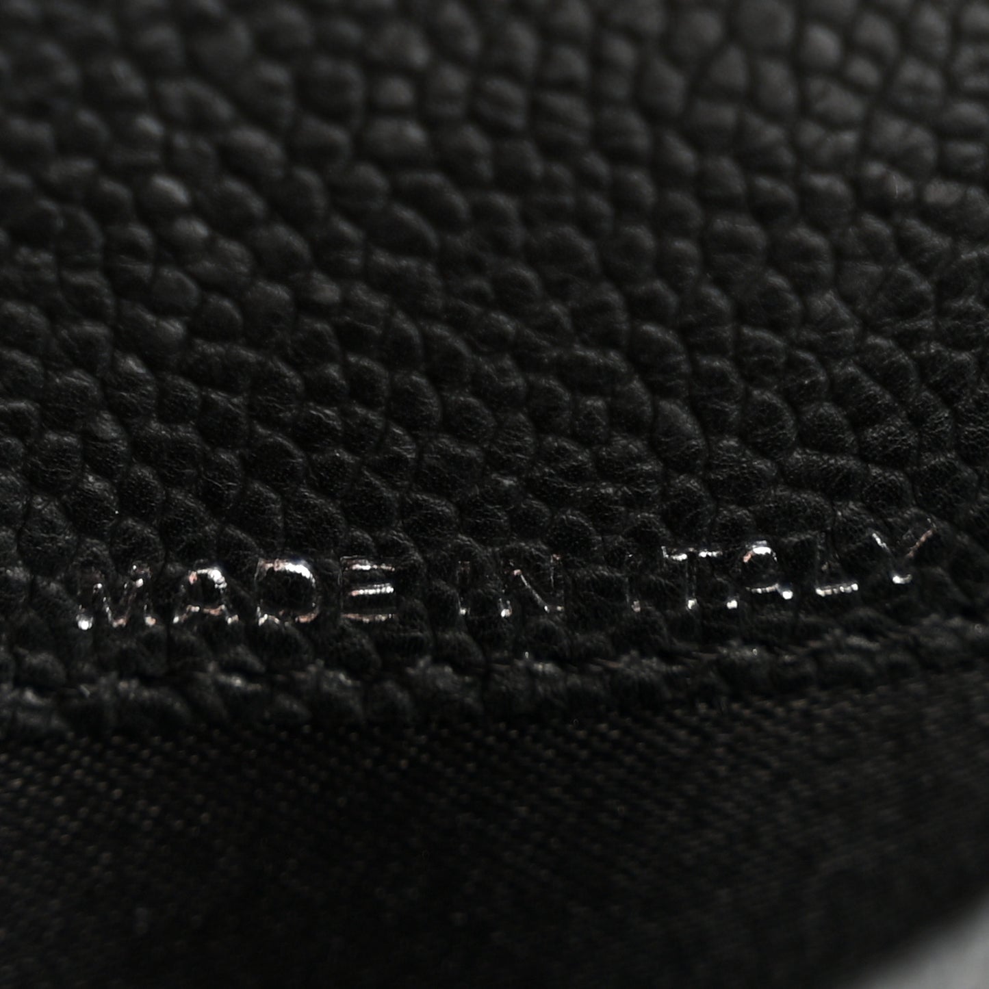 Caviar Quilted Stitched Outdoor Ligne Wallet Black