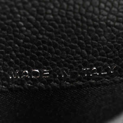Chanel Caviar Quilted Stitched Outdoor Ligne Wallet Black 8 of 12
