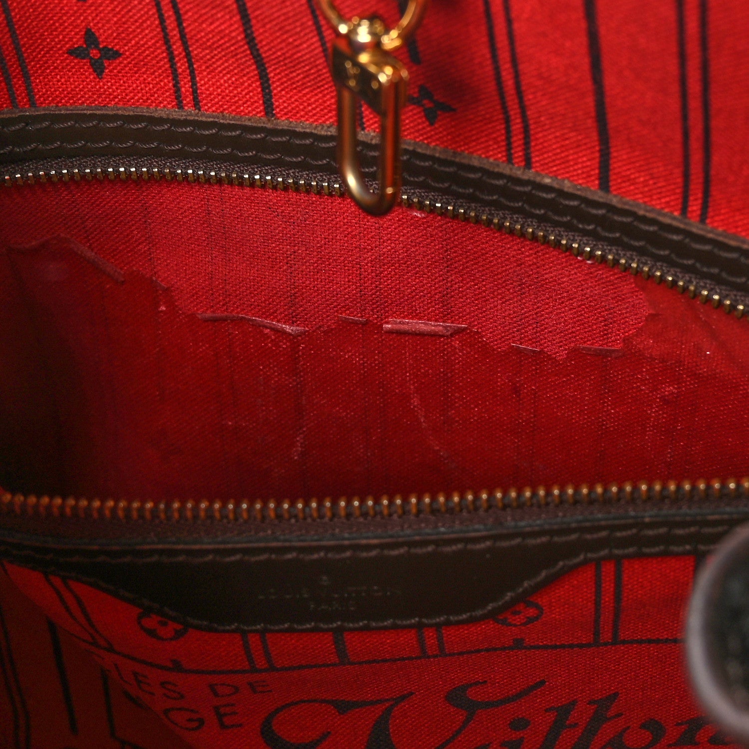 Louis Vuitton Damier Ebene Neverfull GM 13 of 13