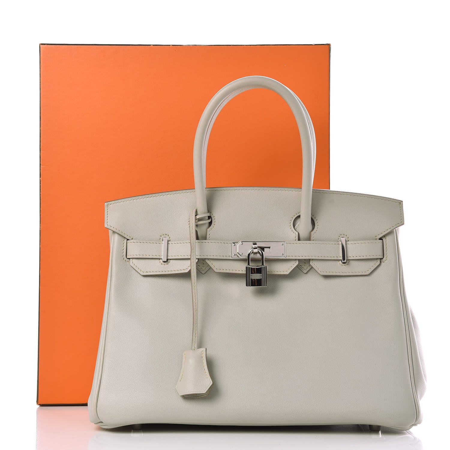 Hermes Swift Birkin 30 Gris Perle 12 of 12
