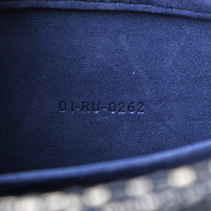 Christian Dior Tweed Cannage Lady D-Joy Blue 7 of 10