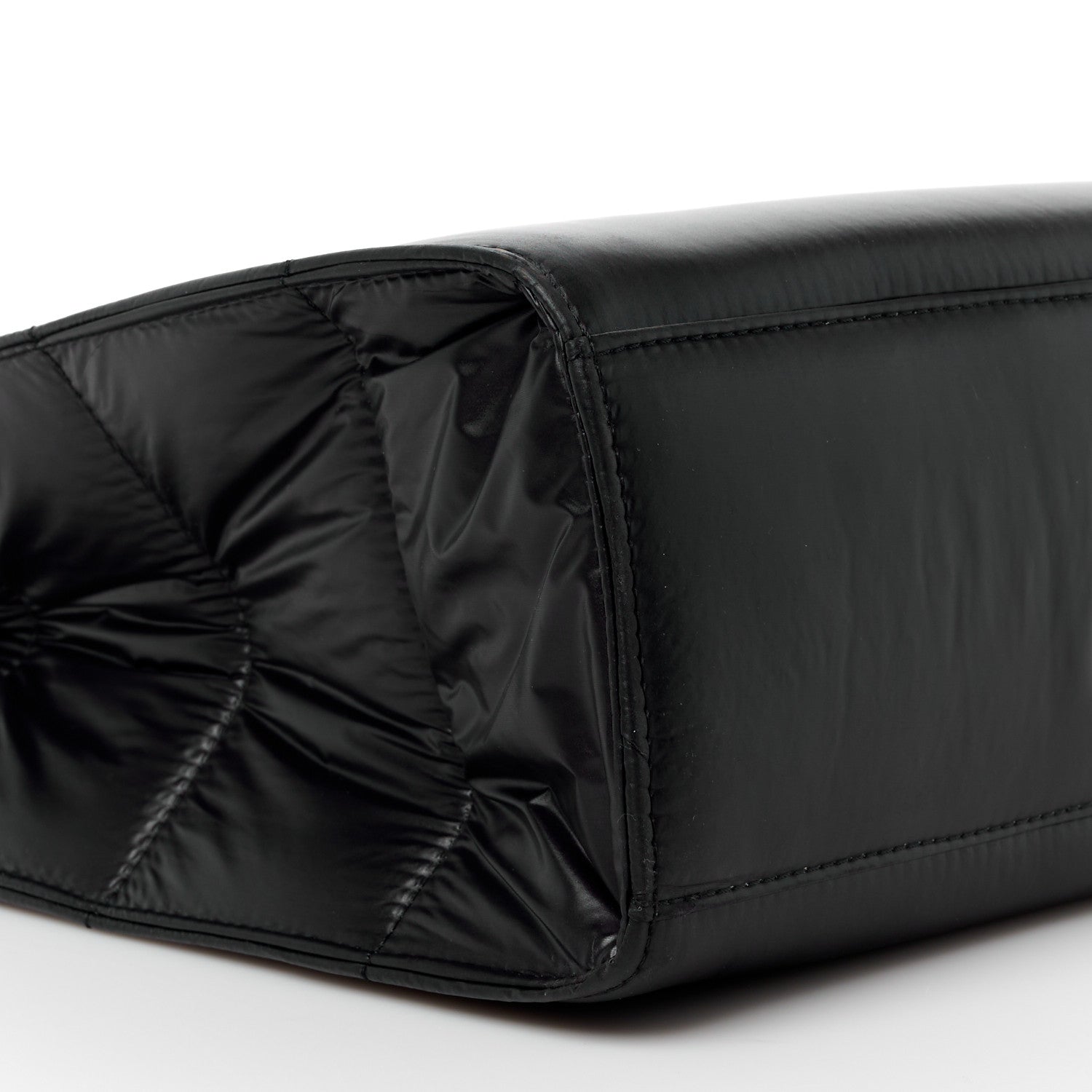 Telfar x MOOSE KNUCKLES Nylon Quilted Medium Shopping Bag Black 10 of 15