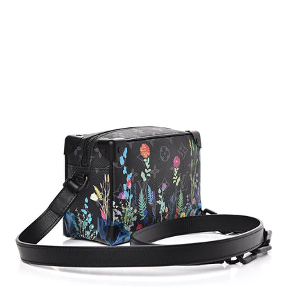 Louis Vuitton Monogram Eclipse Flower Print Mini Soft Trunk 2 of 9