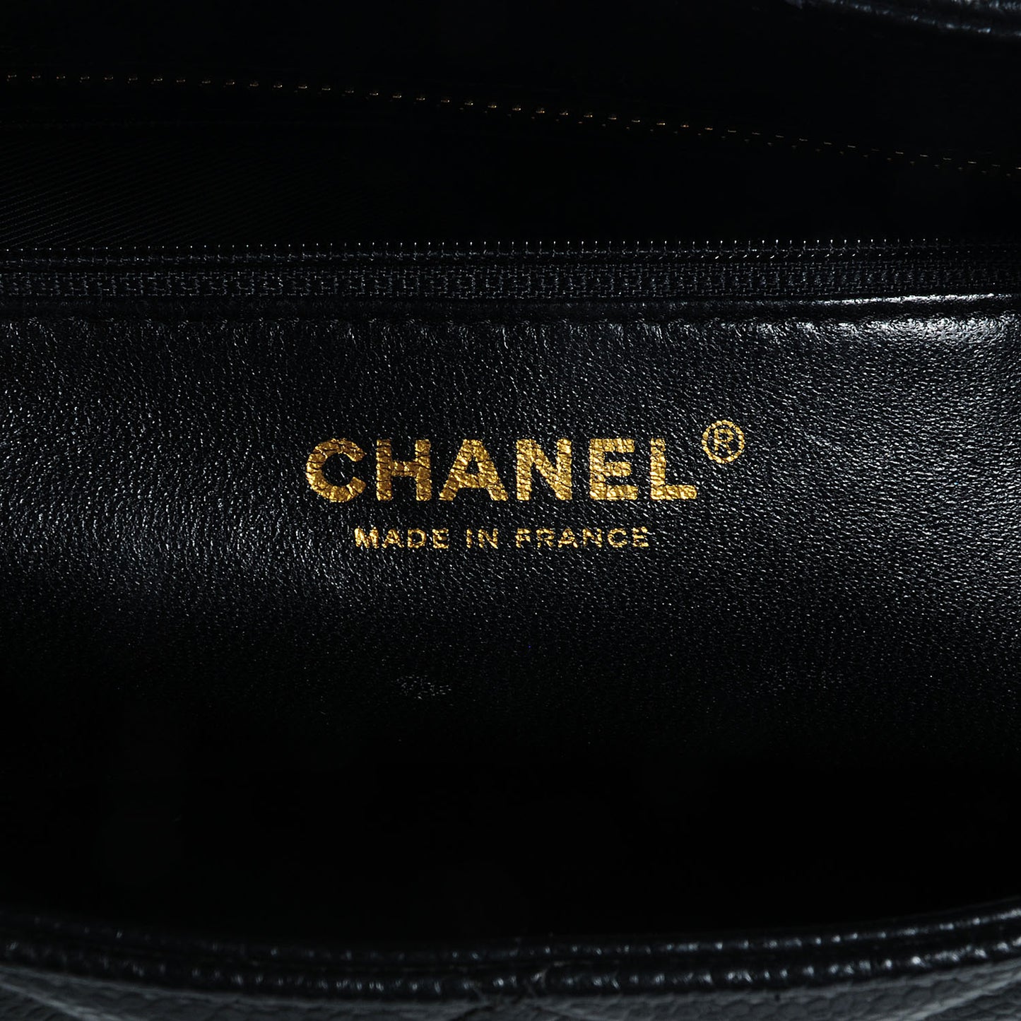 Caviar Medallion Tote Black