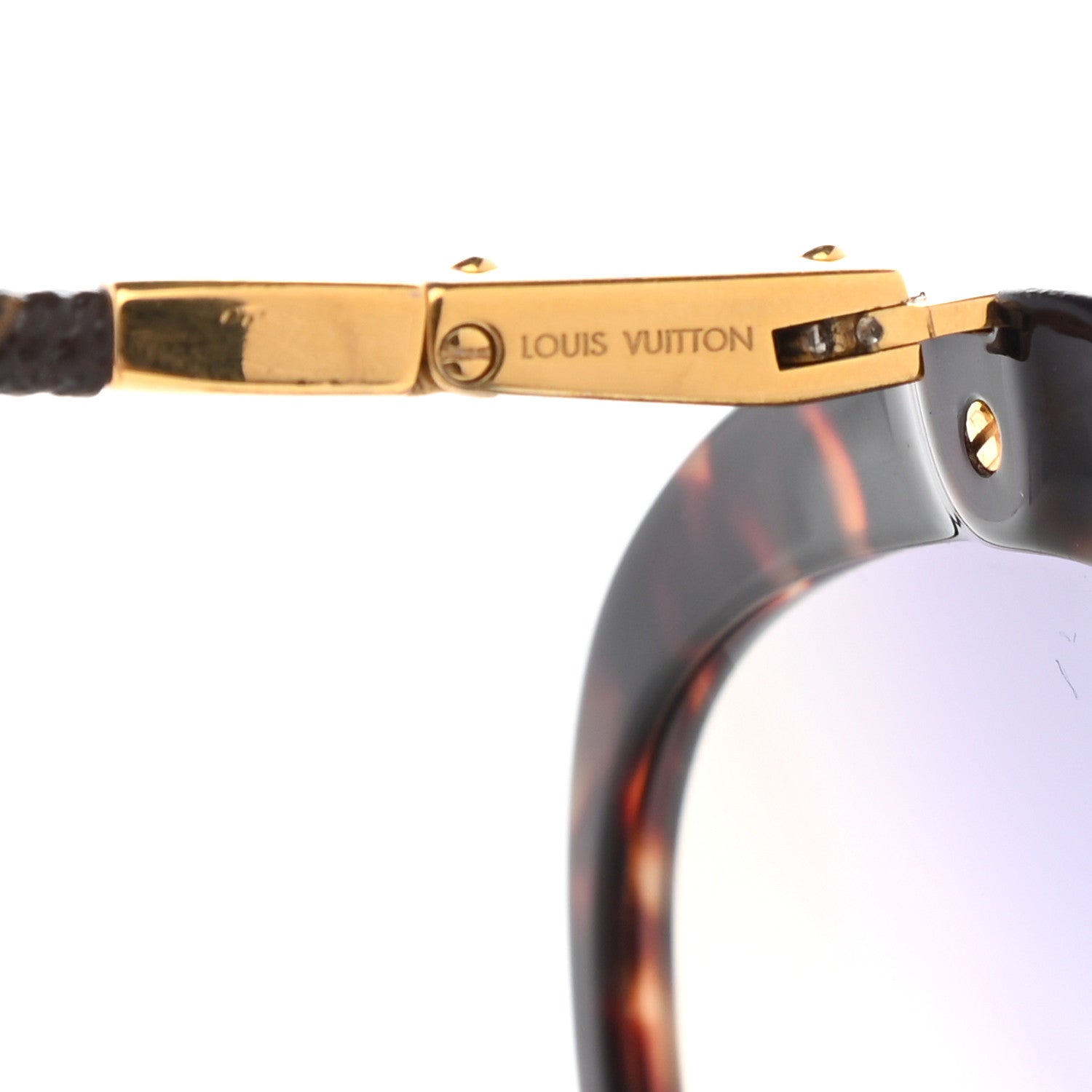 Louis Vuitton Monogram Charlotte Z0629W Sunglasses Dark Tortoise 5 of 9