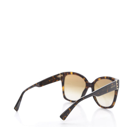 Gucci Acetate Square Frame Sunglasses GG0459S Tortoise 4 of 8