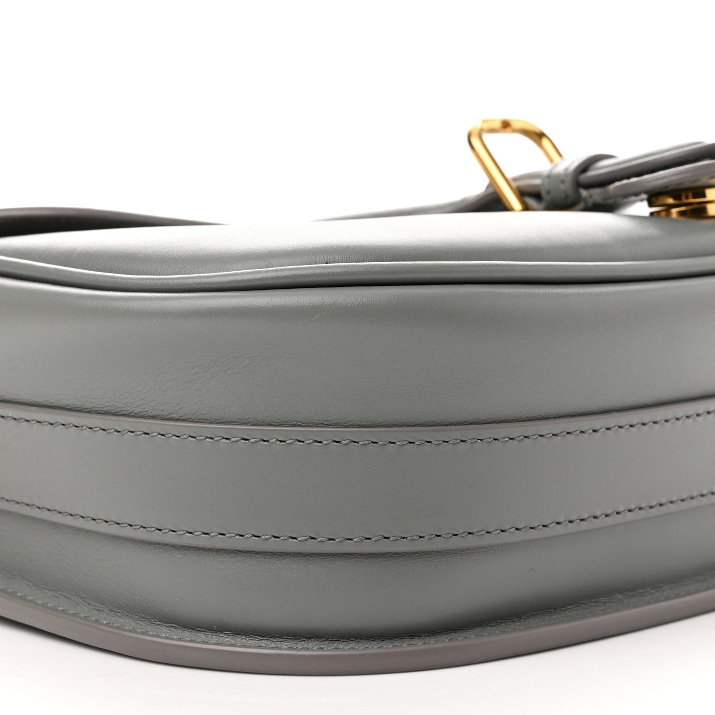Box Calfskin Medium Bobby Flap Gray