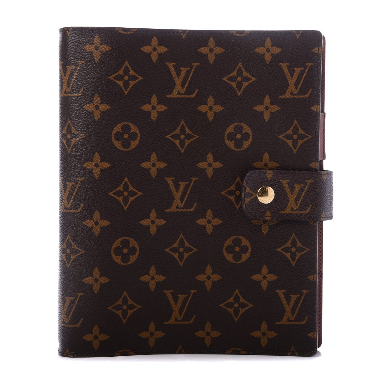 Monogram Large Ring Agenda Cover