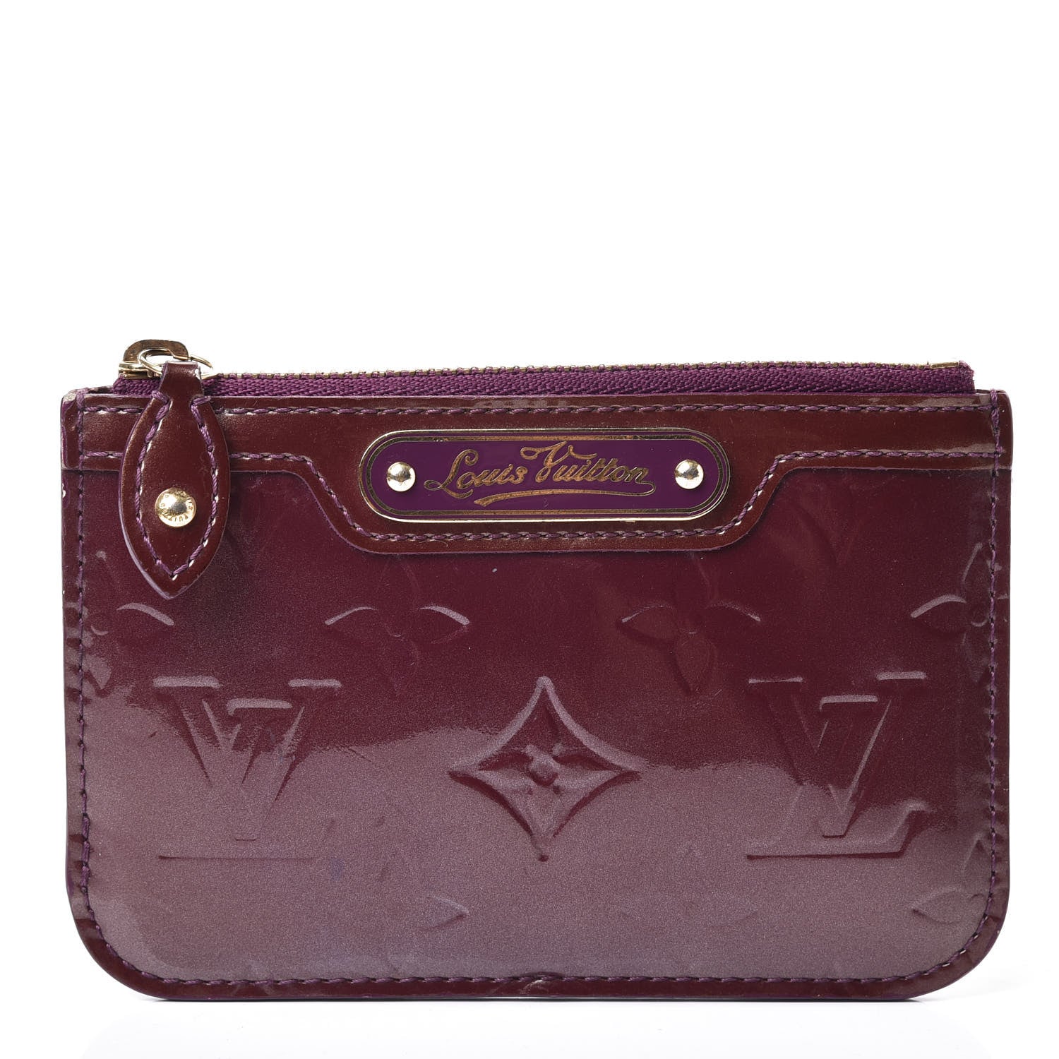 Louis Vuitton Vernis Key Pouch Violet 4 of 20