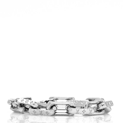Louis Vuitton Monogram Chain Bracelet M Silver 1 of 3