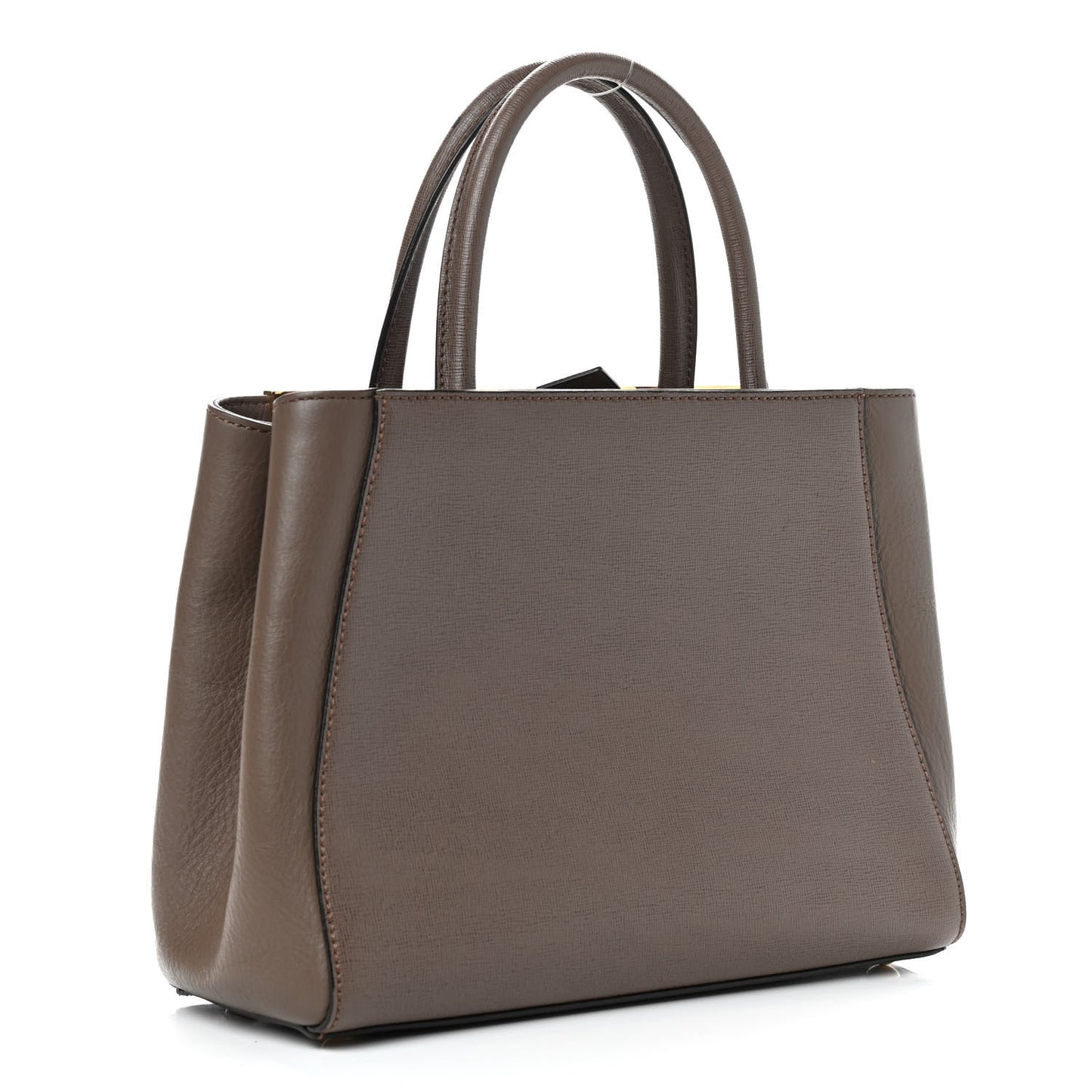 Vitello Elite Flamingo Petite 2Jours Tote Seppia