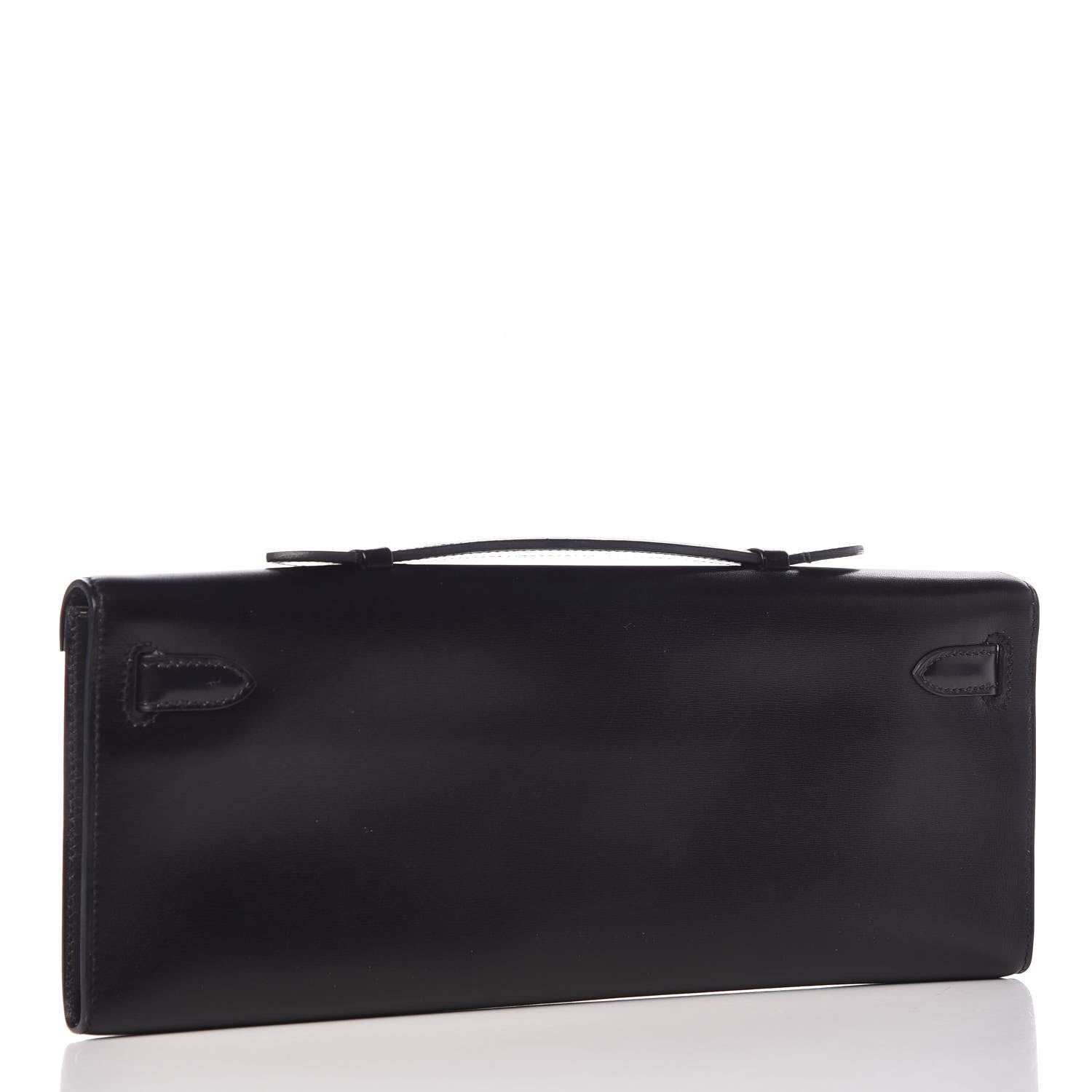 Hermes Box Kelly Cut Clutch Black 3 of 24