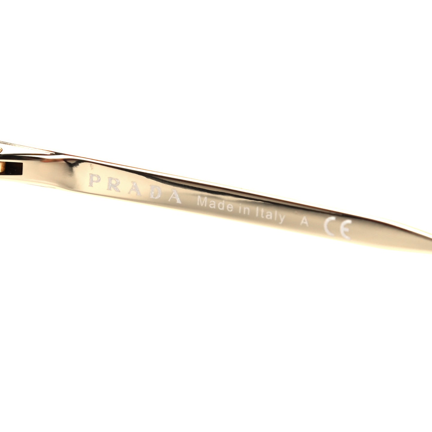 Acetate Metal Cinema Sunglasses SPR 12Q Black