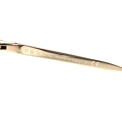 Prada Acetate Metal Cinema Sunglasses SPR 12Q Black 6 of 8