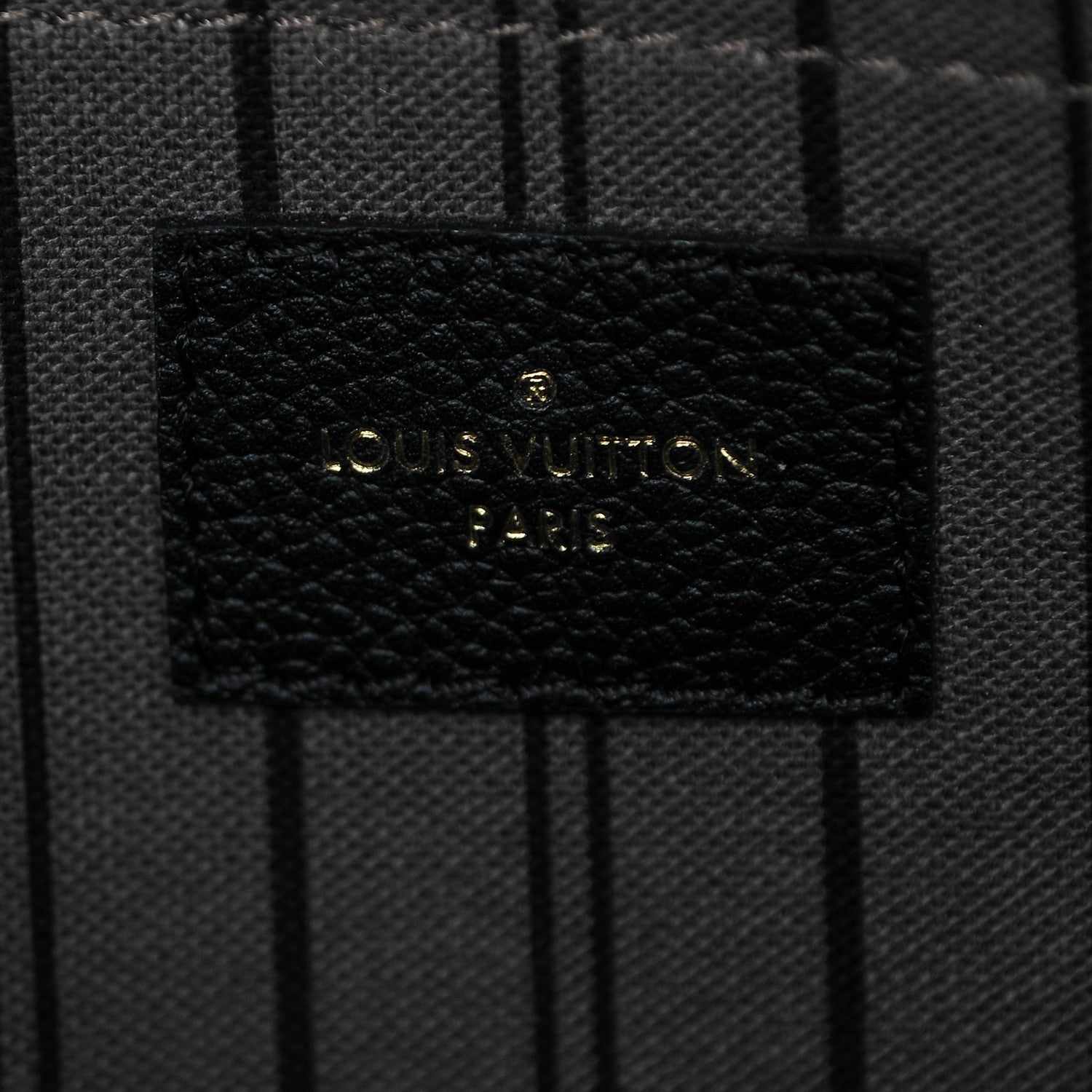 Louis Vuitton Empreinte Montaigne GM Black 6 of 8