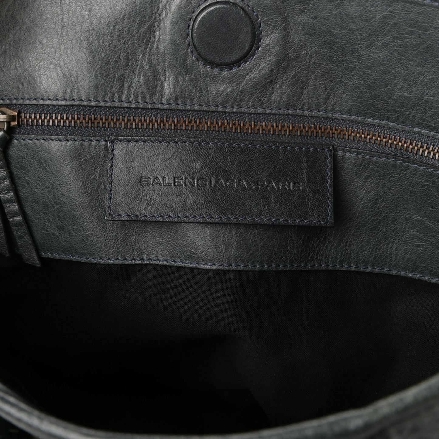 Agneau Classic Hardware S Sunday Tote Anthracite