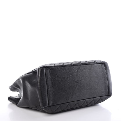 Chanel Caviar Quilted Grand Shopping Tote GST Black 4 of 11