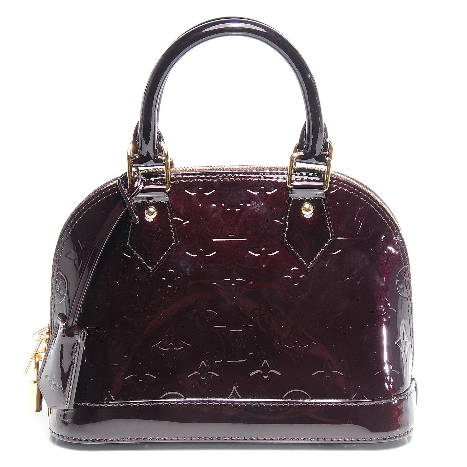 Louis Vuitton Vernis Alma BB Amarante 1 of 8