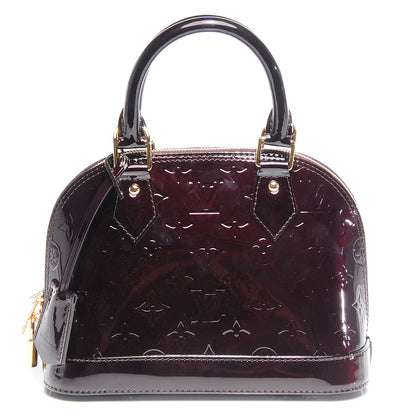 Louis Vuitton Vernis Alma BB Amarante 1 of 8