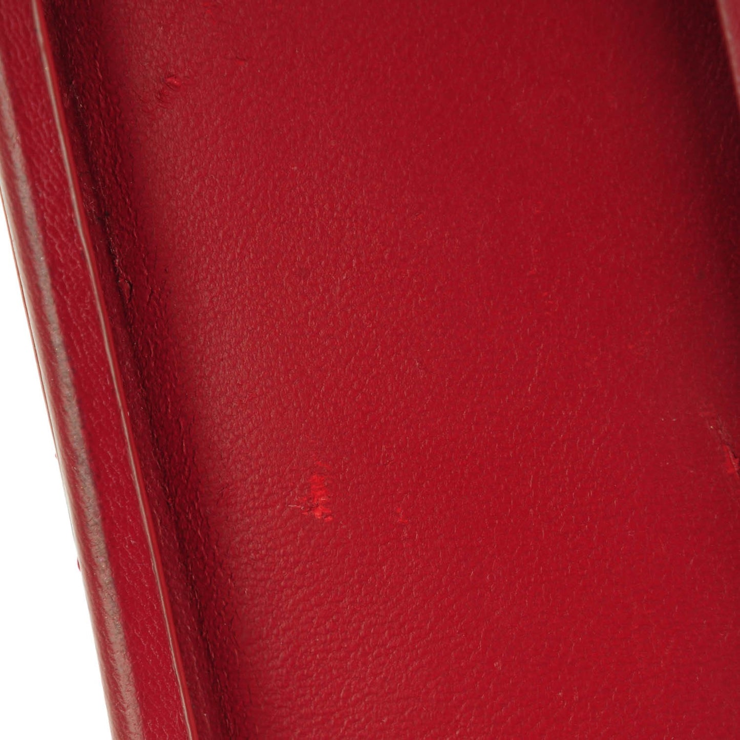 Lambskin Quilted iPhone 4 Case Red