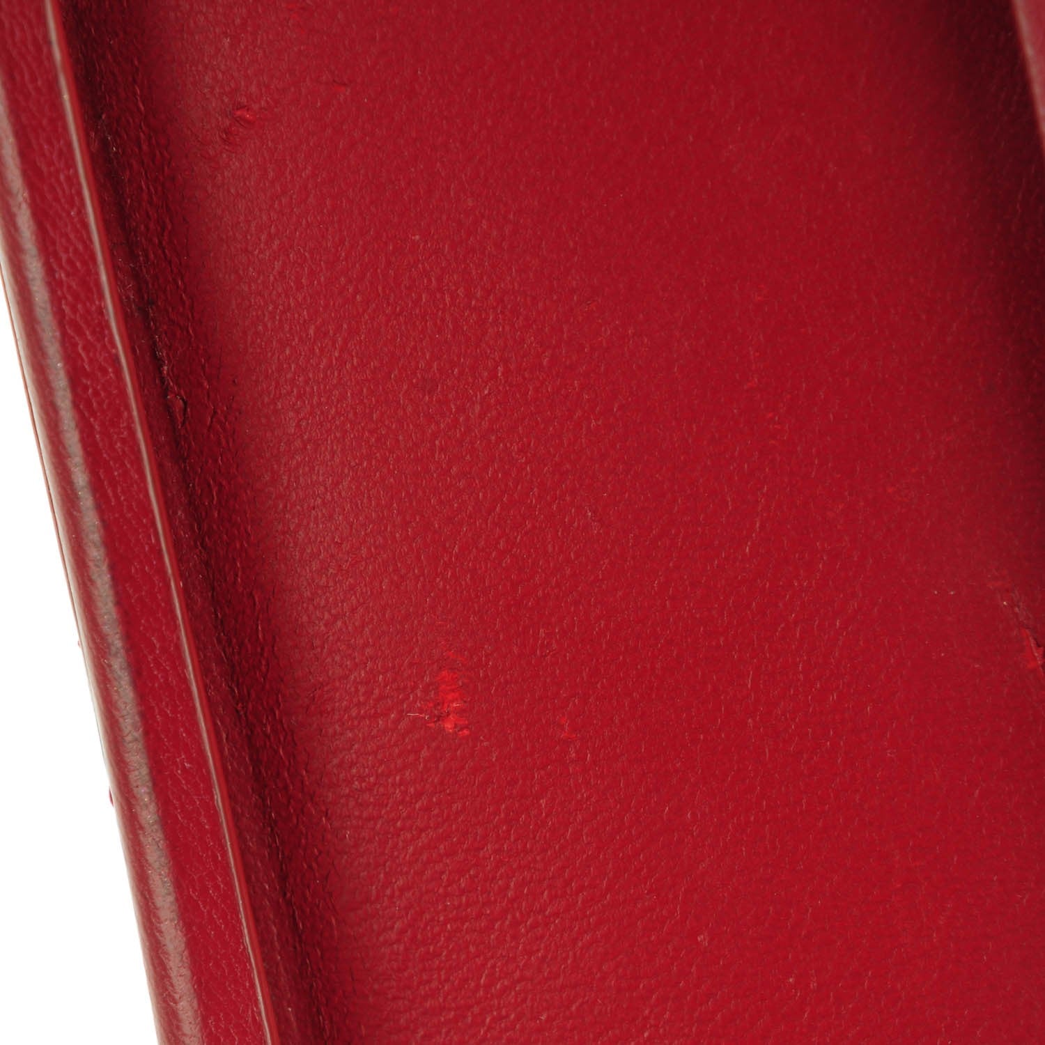 Chanel Lambskin Quilted iPhone 4 Case Red 9 of 10