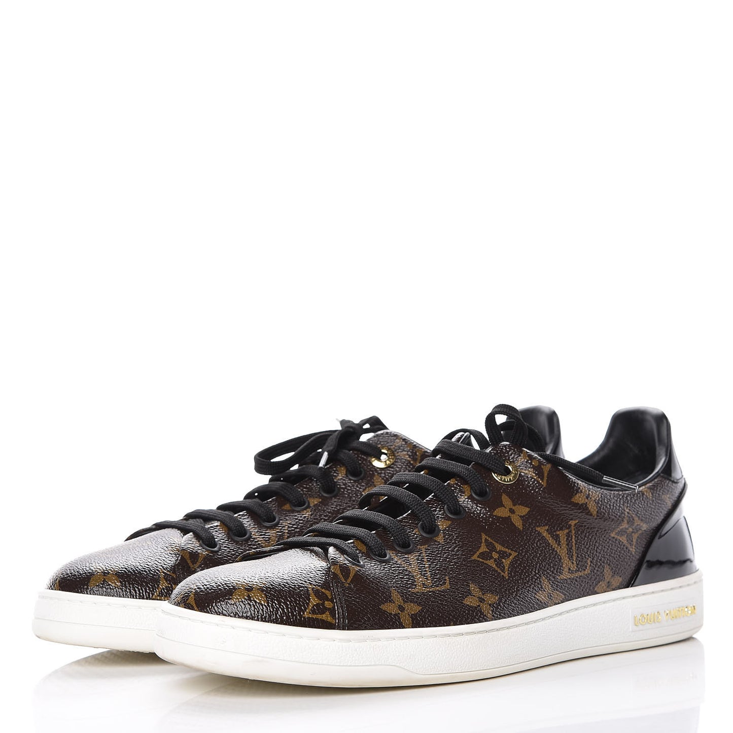 Patent Monogram Frontrow Sneakers 42