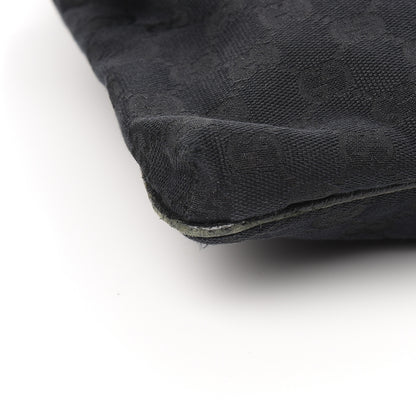 Gucci Monogram Web Medium Double Pocket Messenger Bag Black 8 of 10