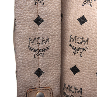 MCM Visetos Medium Sprinkle Stud Stark Backpack Beige 32 of 32