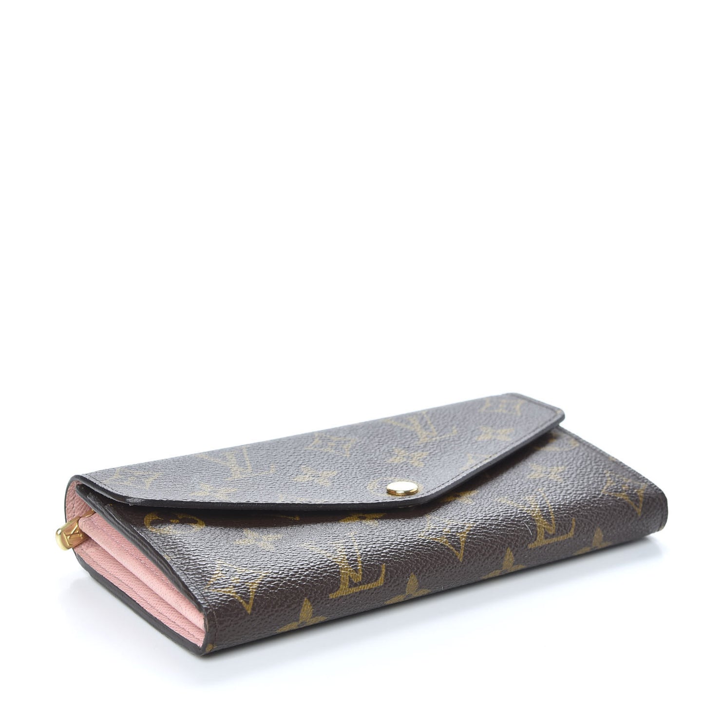 Monogram Sarah Wallet NM Rose Ballerine