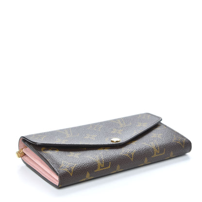 Louis Vuitton Monogram Sarah Wallet NM Rose Ballerine 4 of 9
