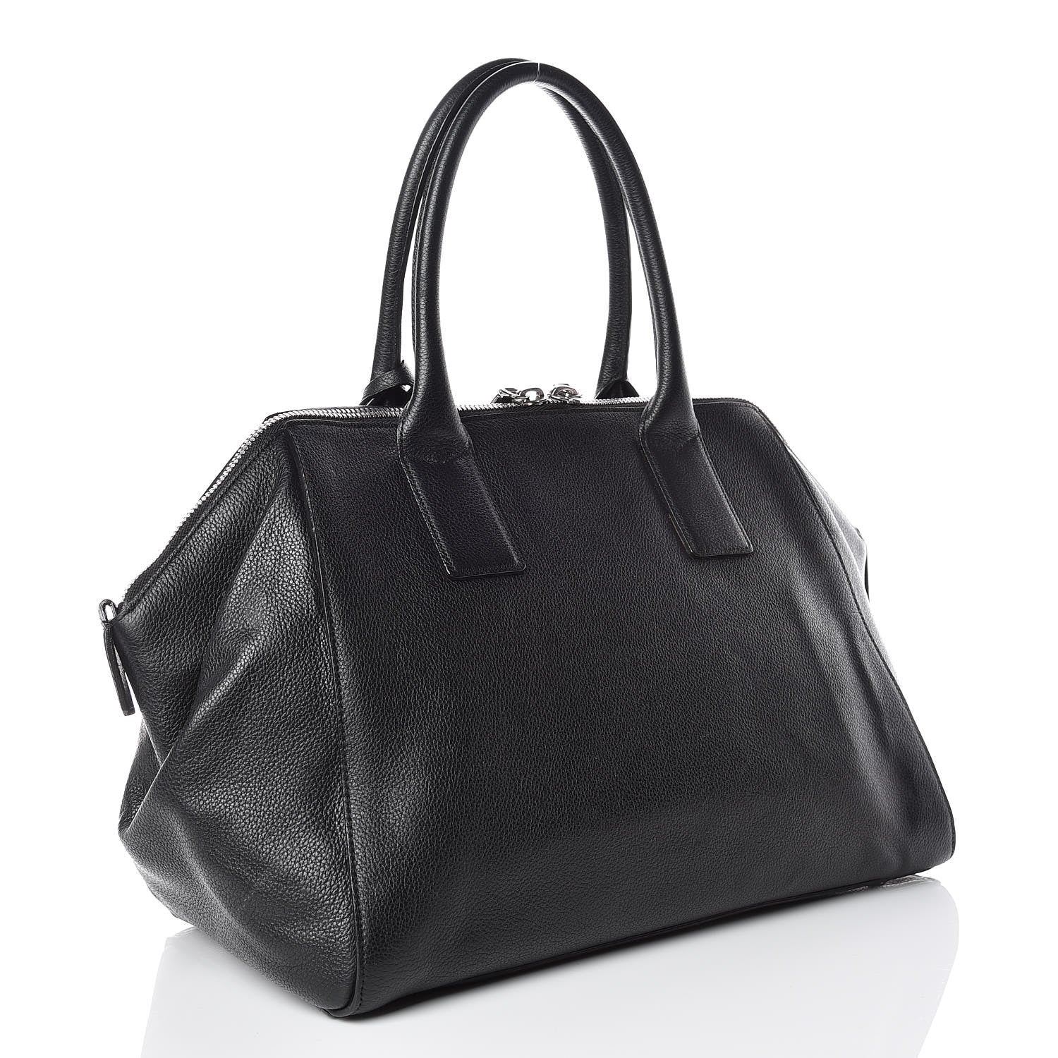 Marc Jacobs Textured Calfskin Medium Incognito Satchel Black 3 of 14