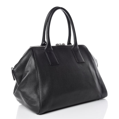 Marc Jacobs Textured Calfskin Medium Incognito Satchel Black 3 of 14