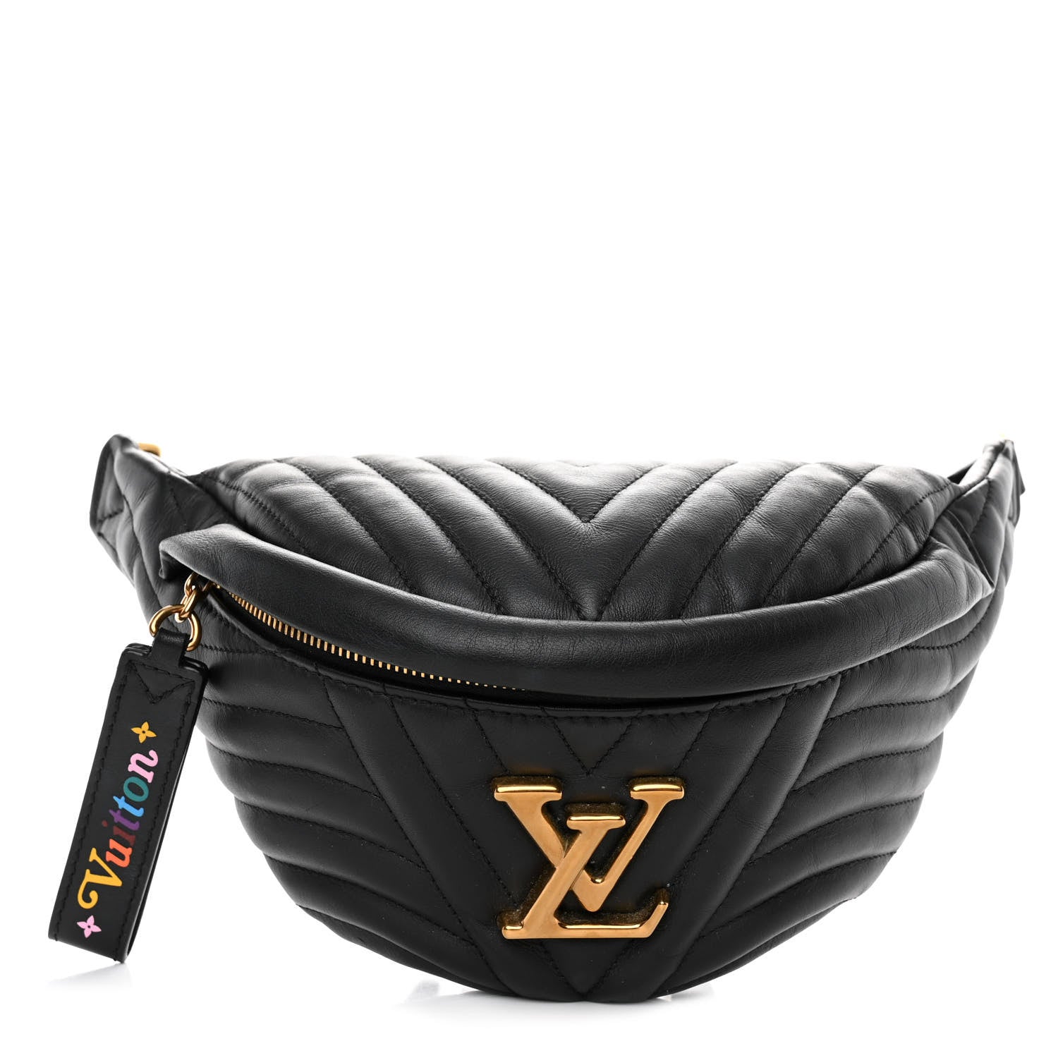 Louis Vuitton Monogram New Wave Bumbag Black 1 of 10
