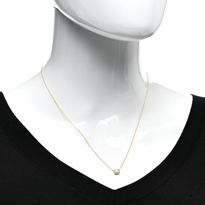 Roberto Coin 18K Yellow Gold Diamond .35ct Diamonds By The Inch Necklace 2 of 4