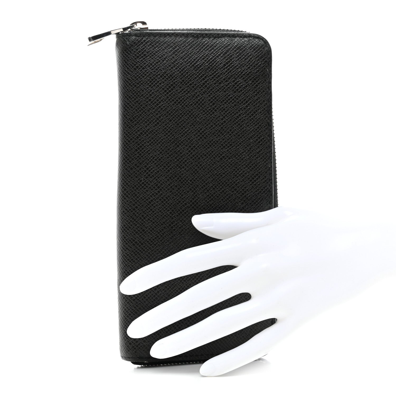 Louis Vuitton Taiga Vertical Zippy Wallet Ardoise 2 of 9